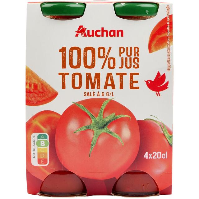 3596710259106 - Auchan - Pur jus de tomate
