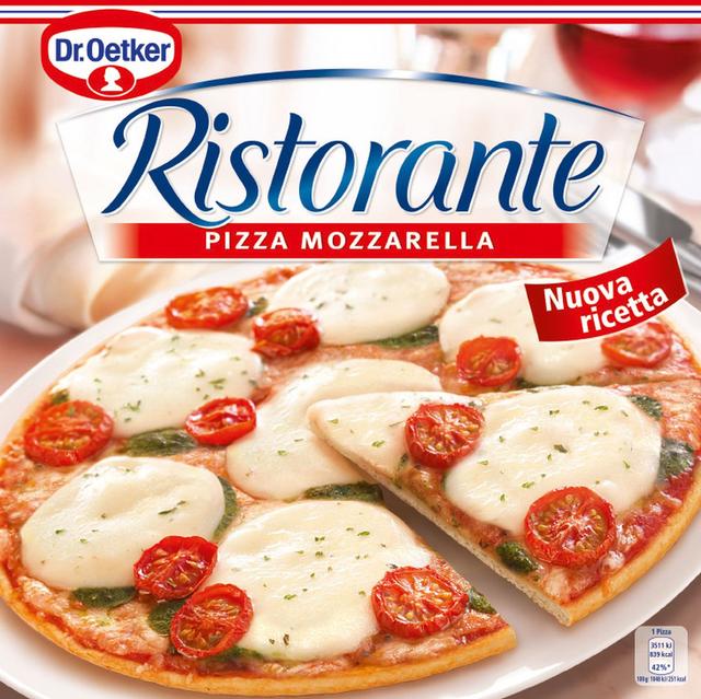 4001724819806 - Dr.Oetker - Ristorante - Pizza mozzarella- Tomates, mozzarella