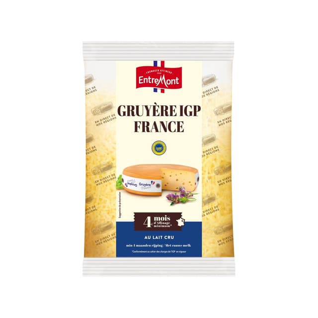 3123930770007 - Entremont - Gruyère rapé au lait cru IGP