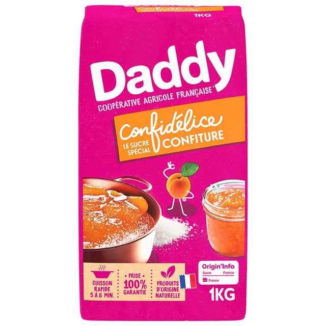 3165431020007 - Daddy - Sucre spécial confiture