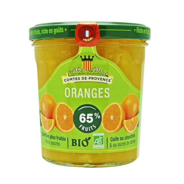 3324499990107 - Comtes de Provence - Confiture d'Orange Bio