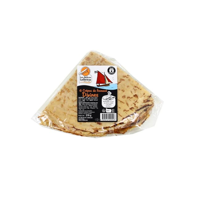 3305012200507 - Les Délices de Landeleau - Crêpes de Froment Divines, 270g