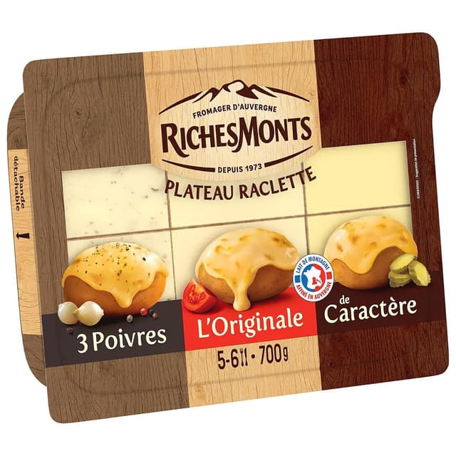 3176584511007 - Richesmonts - Assortiment Fromage à Raclette