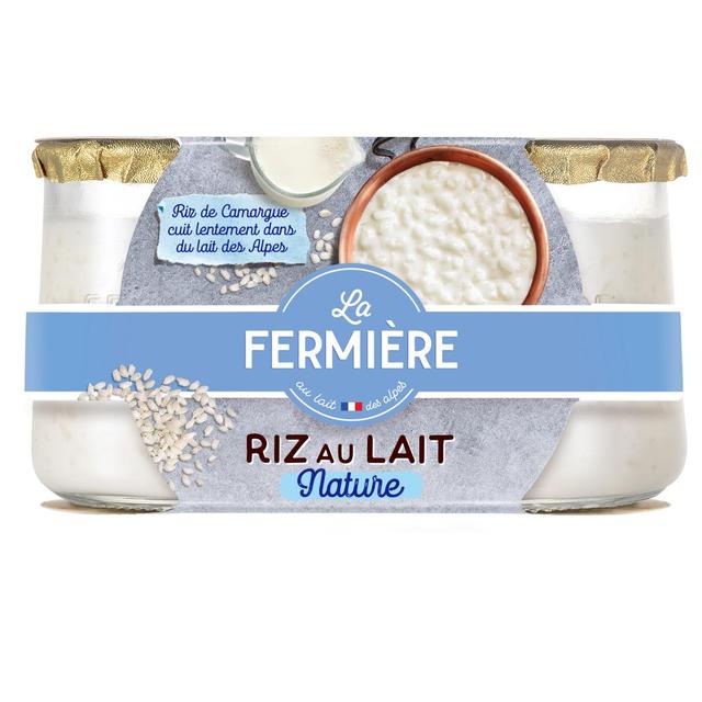 3279231501007 - La Fermière - Riz au lait nature