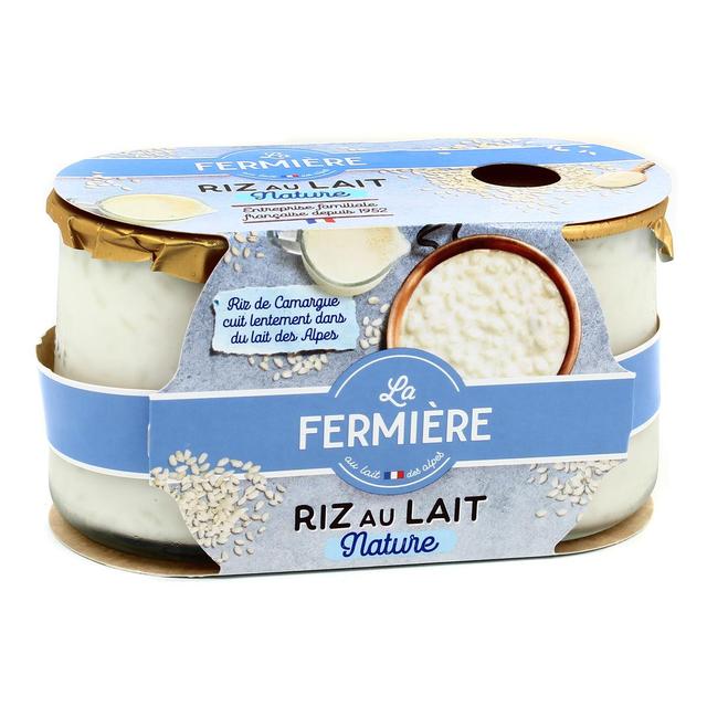 3279231501007 - La Fermière - Riz au lait nature