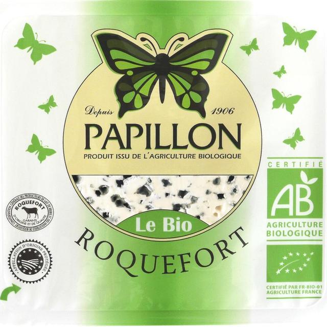 3177890001107 - Papillon - Roquefort bio au lait cru