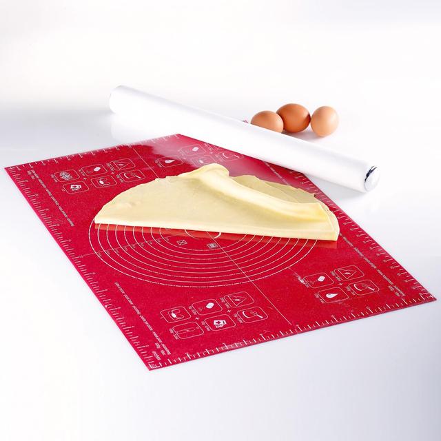 3485990501107 - Mastrad - Feuille a patisserie 30x40 - rouge