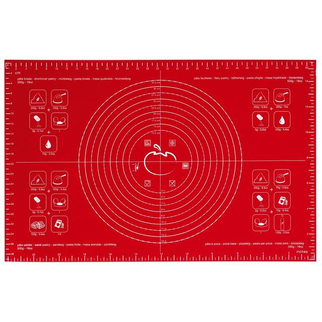 3485990501107 - Mastrad - Feuille a patisserie 30x40 - rouge