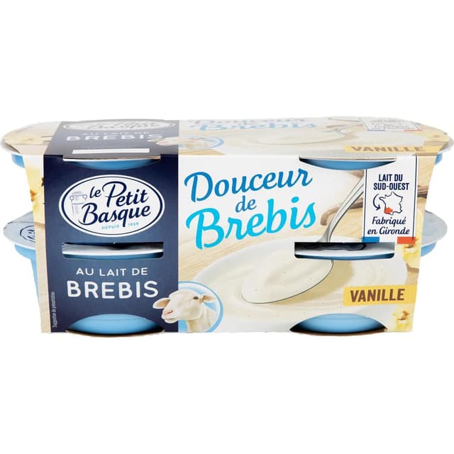 3280241101507 - Le Petit Basque - Yaourt Brebis Vanille