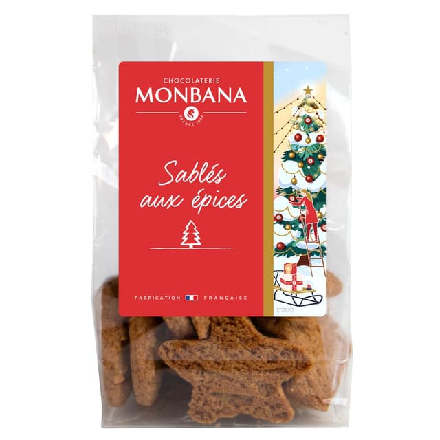 3474341721707 - Chocolaterie Monbana - Sablés aux Epices