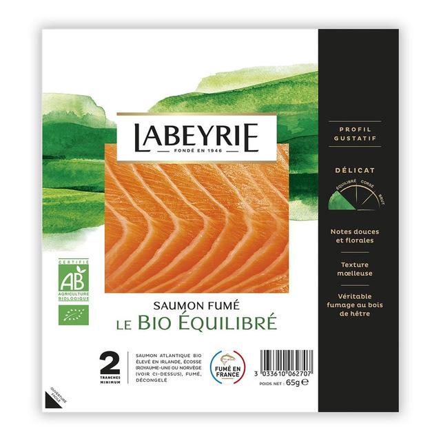 3033610062707 - Labeyrie - Saumon Fumé Bio Equilibré de Norvège