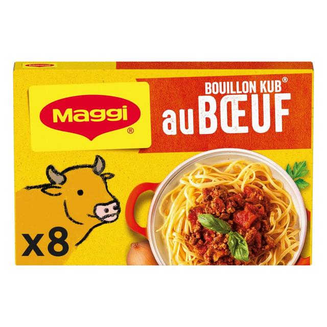 3033710083107 - Maggi - Bouillon Kub boeuf - 8 cubes