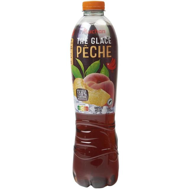 3596710243907 - Auchan - Thé glacé saveur pêche