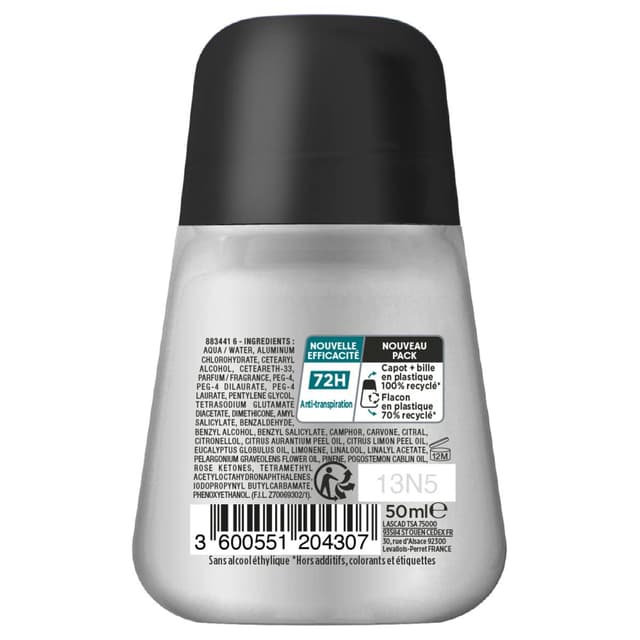 3600551204307 - Narta Homme - Déodorant Bille pour Homme Protection 5