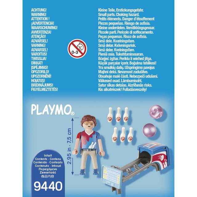 4008789094407 - PLAYMOBIL® Spécial Plus - Joueur de bowling