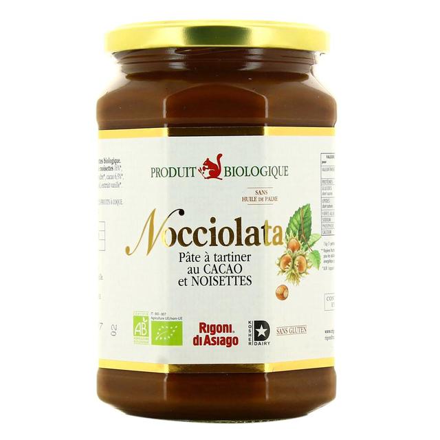 8001505005707 - Rigoni di Asiago - Nocciolata, pâte à tartiner bio au cacao et noisettes