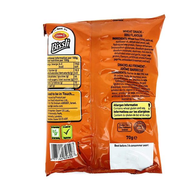 0077544008267 - Osem - Biscuits apéritifs saveur Barbecue