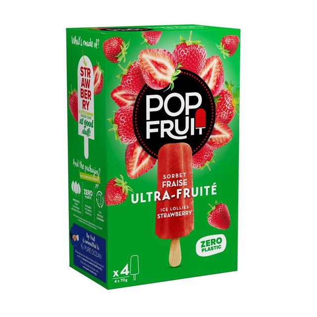 3760124196207 - Pop' Fruit - Bâtonnets Fraise