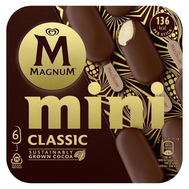8711327608207 - Magnum Mini - Mini Bâtonnets Glacés Classic