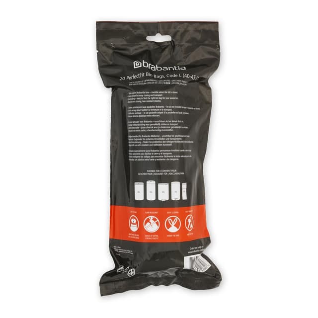 8710755138607 - Brabantia - Sacs poubelle PerfectFit Code L (45 litres)