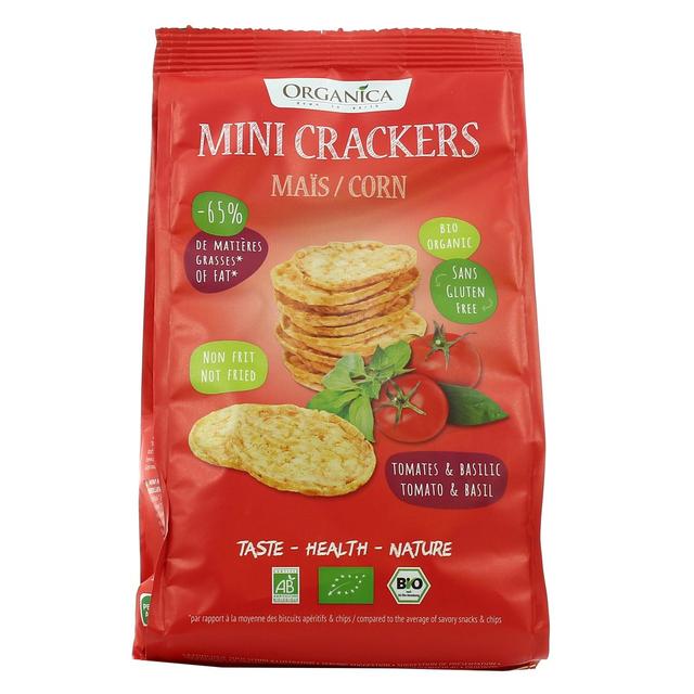 3770000858907 - Organica - Mini crackers maïs bio tomate basilic