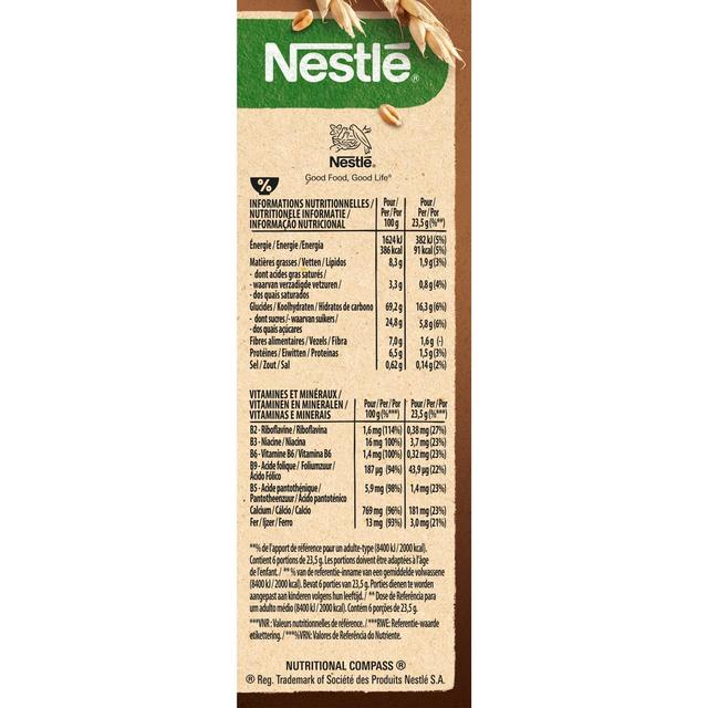 3387390320008 - Fitness - Barres de céréales au Chocolat Fitness x6