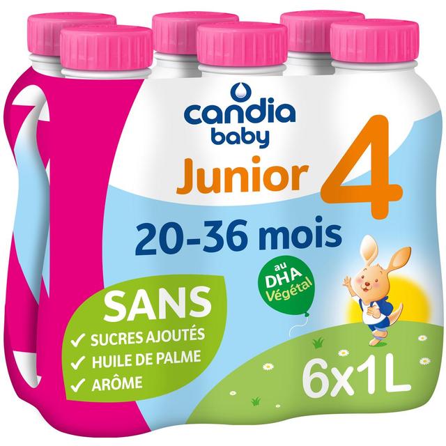 3533631200008 - Candia Baby - Lait de Croissance 4ème âge Liquide Bébé de 20 à 36 mois