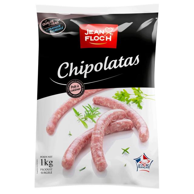 3700190300108 - Jean Floc'h - Chipolatas - Viande de Porc Française