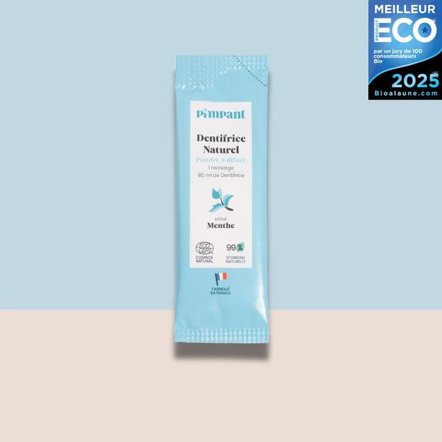 3760349450108 - Pimpant - Dentifrice menthe poudre
