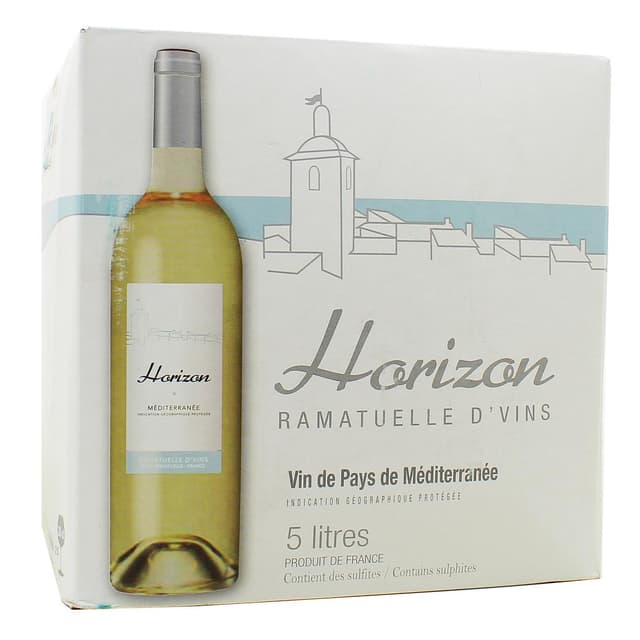 3770000000108 - Vin de Pays de Méditerranée Blanc IGP - Horizon 12°