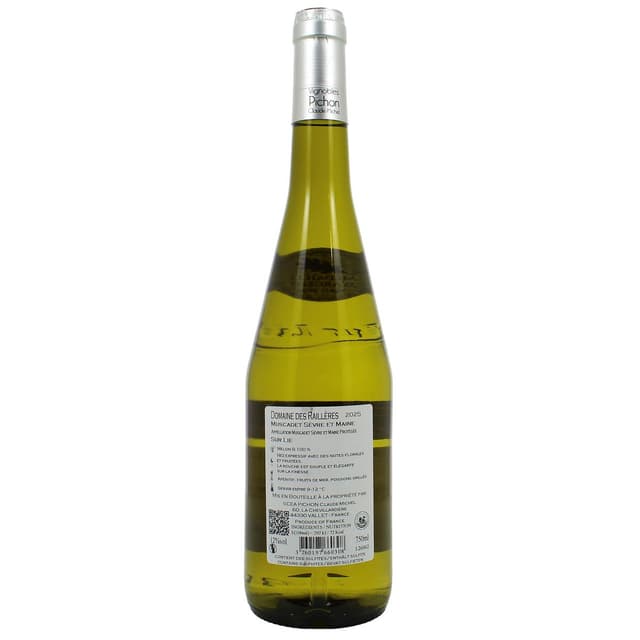 3760197660308 - Muscadet AOC - Domaine de la Raillères