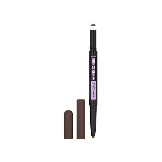 3600531640408 - Maybelline - Crayon à Sourcils Duo Teinte Marron Foncé (04) Express Brow Satin