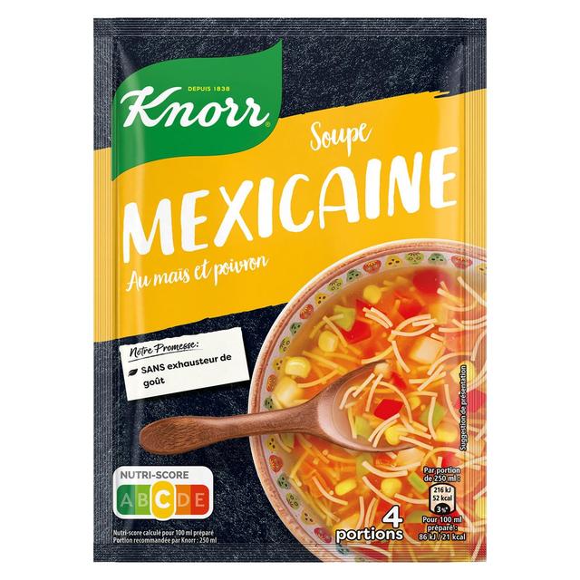 8720182920508 - Knorr - Soupe Mexicaine au Maïs et Poivrons Déshydratée