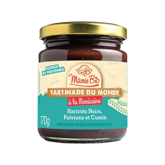 3289194000608 - Mamie Bio - Tartinade du Monde à la mexicaine bio