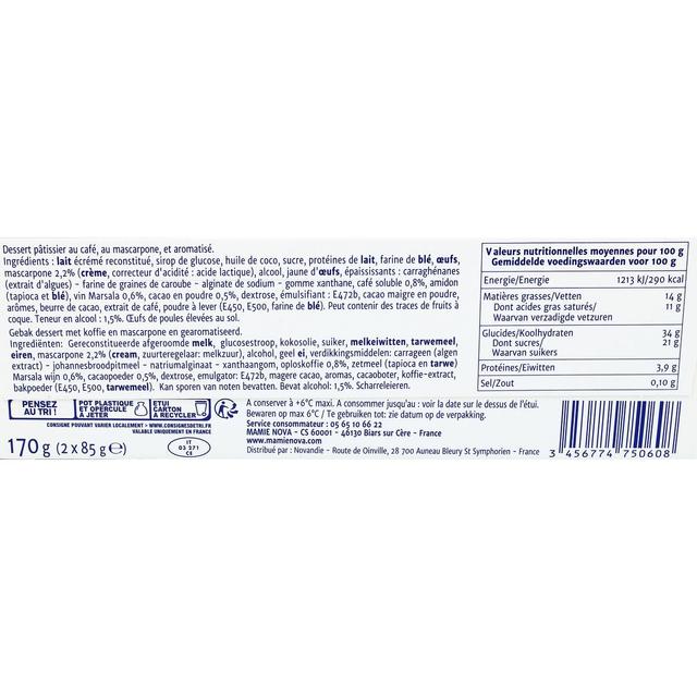 3456774750608 - Mamie Nova - Tiramisu Cappuccino