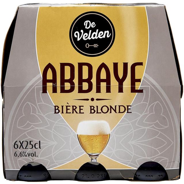 3596710460908 - De Velden - Bière blonde d'Abbaye 6,6°