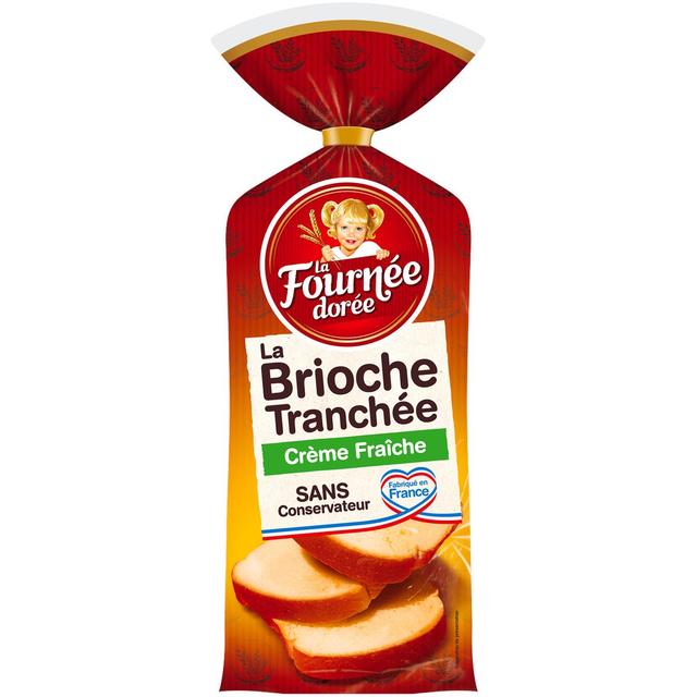 3587222521508 - La Fournée Dorée - Brioche tranchée Crème Fraîche