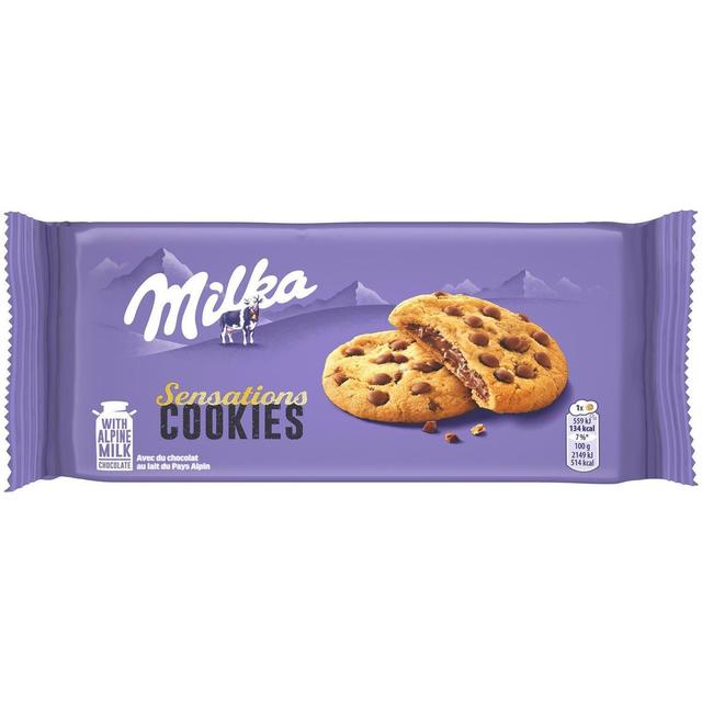 7622201751708 - Milka - Cookies au chocolat fondant aux pépites de chocolat Choco Sensations