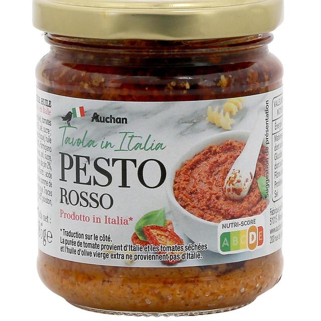 3596710441808 - Auchan Tavola In Italia - Sauce pesto rosso en bocal