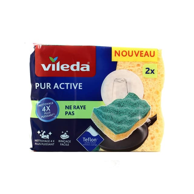 4023103261808 - Vileda - Eponges Pur Active
