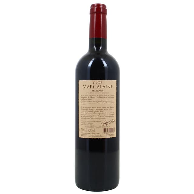 3378289222008 - Margaux AOC - Clos Margalaine