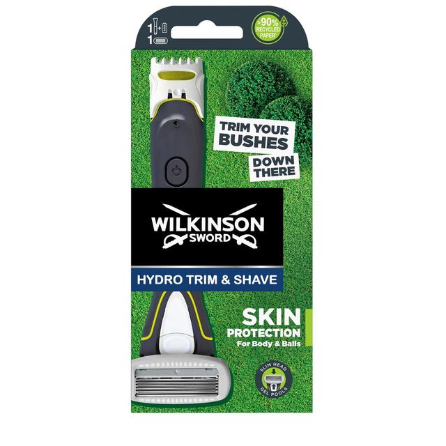 4027800372508 - Wilkinson - Rasoir Rasoir Tondeuse Corps et Intime Hydro Trim & Shave