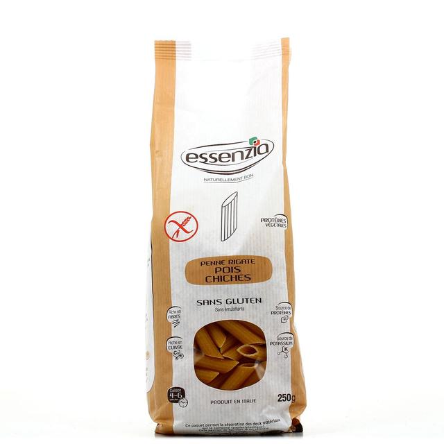 3760014293108 - Essenzia - Penne rigate aux pois chiches sans gluten