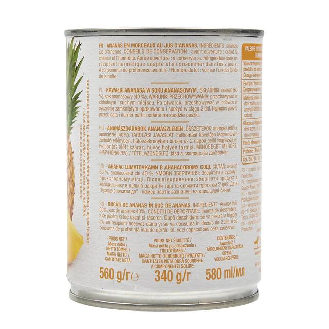 3596710484508 - Auchan - Ananas en morceaux au jus