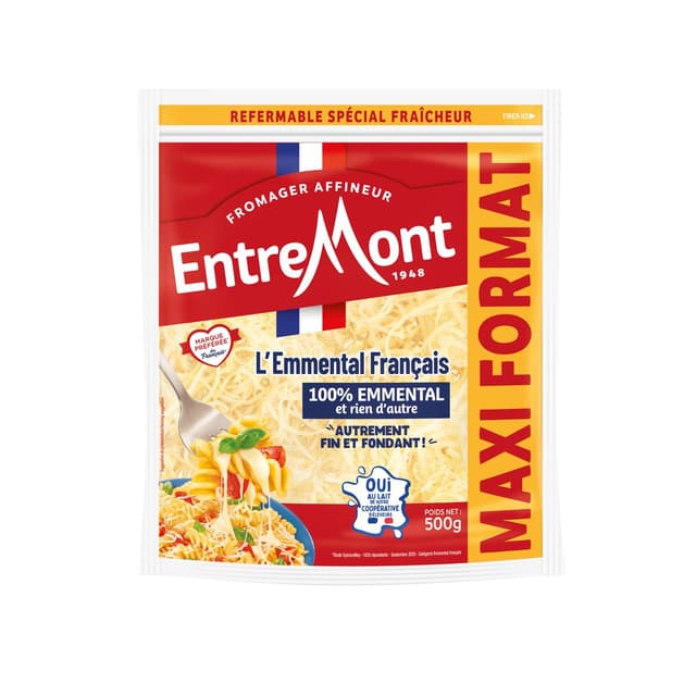 3123930715008 - Entremont - Emmental Râpé Français