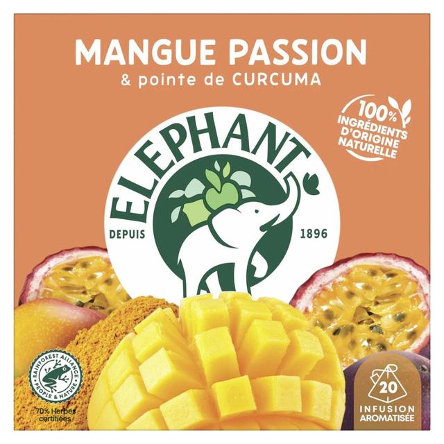8720608025008 - Elephant - Infusion Mangue Passion Curcuma