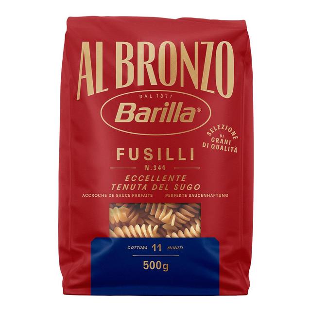 8076809585408 - Barilla Al Bronzo - Pâtes Fusilli Al Bronzo Premium