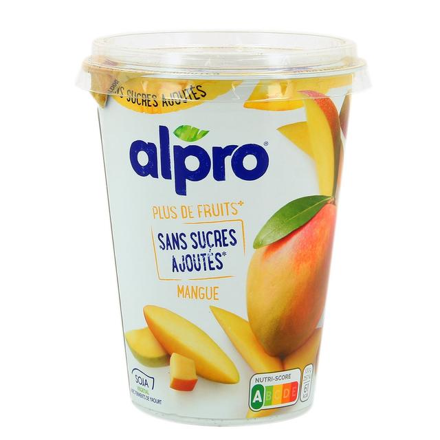 5411188125808 - Alpro - Dessert végétal soja mangue sans sucres