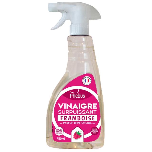 3077313085908 - Phébus - Vinaigre de nettoyage moussant framboise en spray