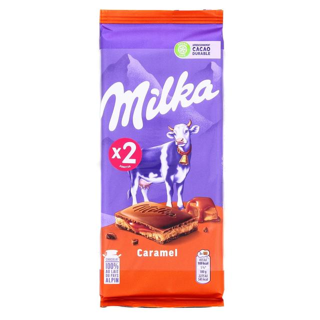 7622300046408 - Milka - Chocolat au Lait Goût Caramel